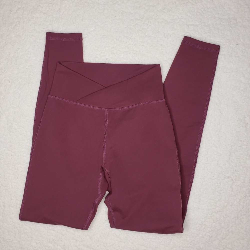 Alphalete Surface Path Leggings Mauve Sm
